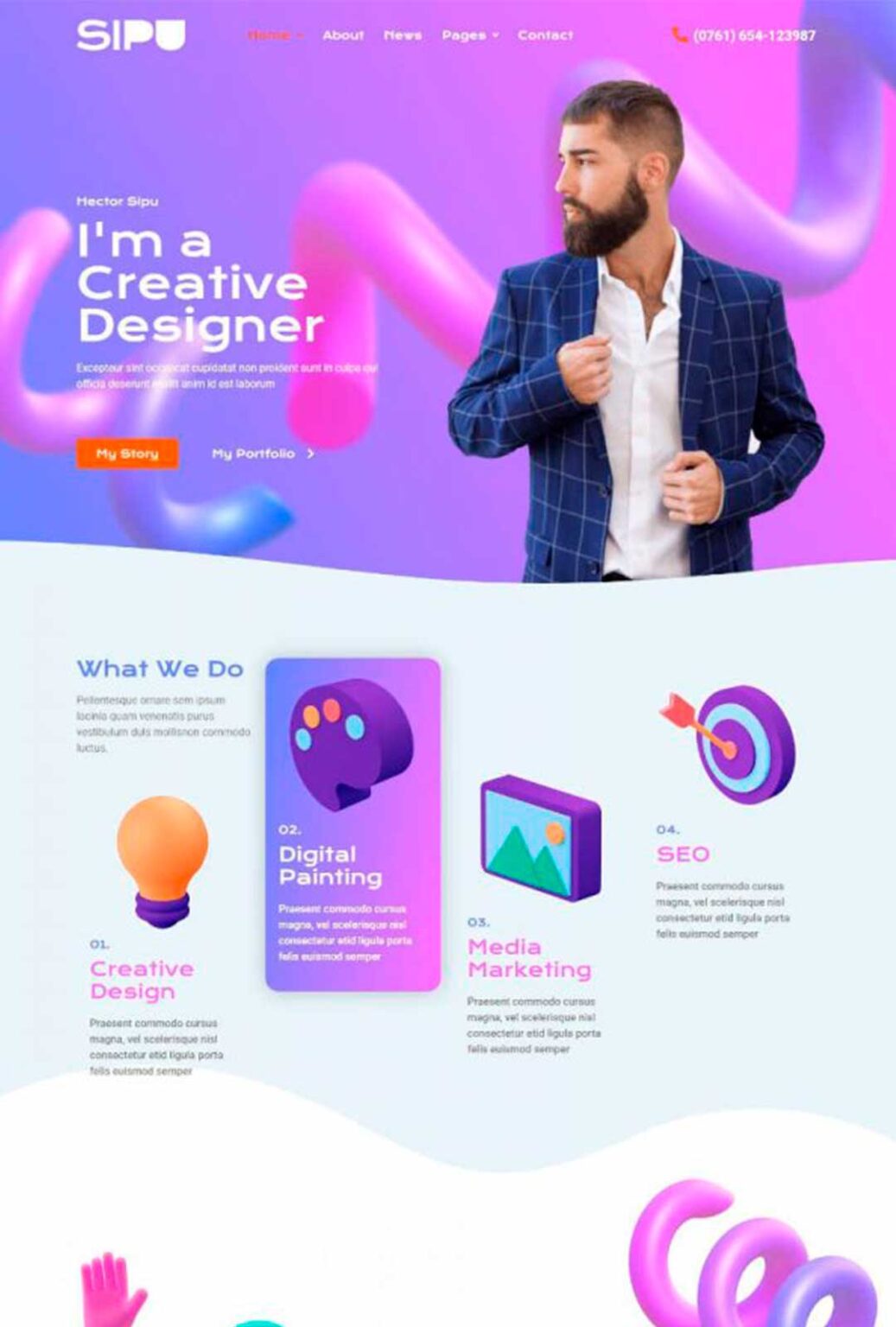 sipu-creative-portfolio-elementor-template-kit-32RYV52